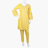 Women's Printed Shalwar Suit - Yellow, Women Shalwar Suits, Chase Value, Chase Value