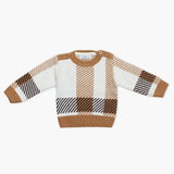 Newborn Boys Sweater - Brown, Newborn Boys Winterwear, Chase Value, Chase Value