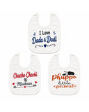 Valuables Newborn Baby Bibs - Large