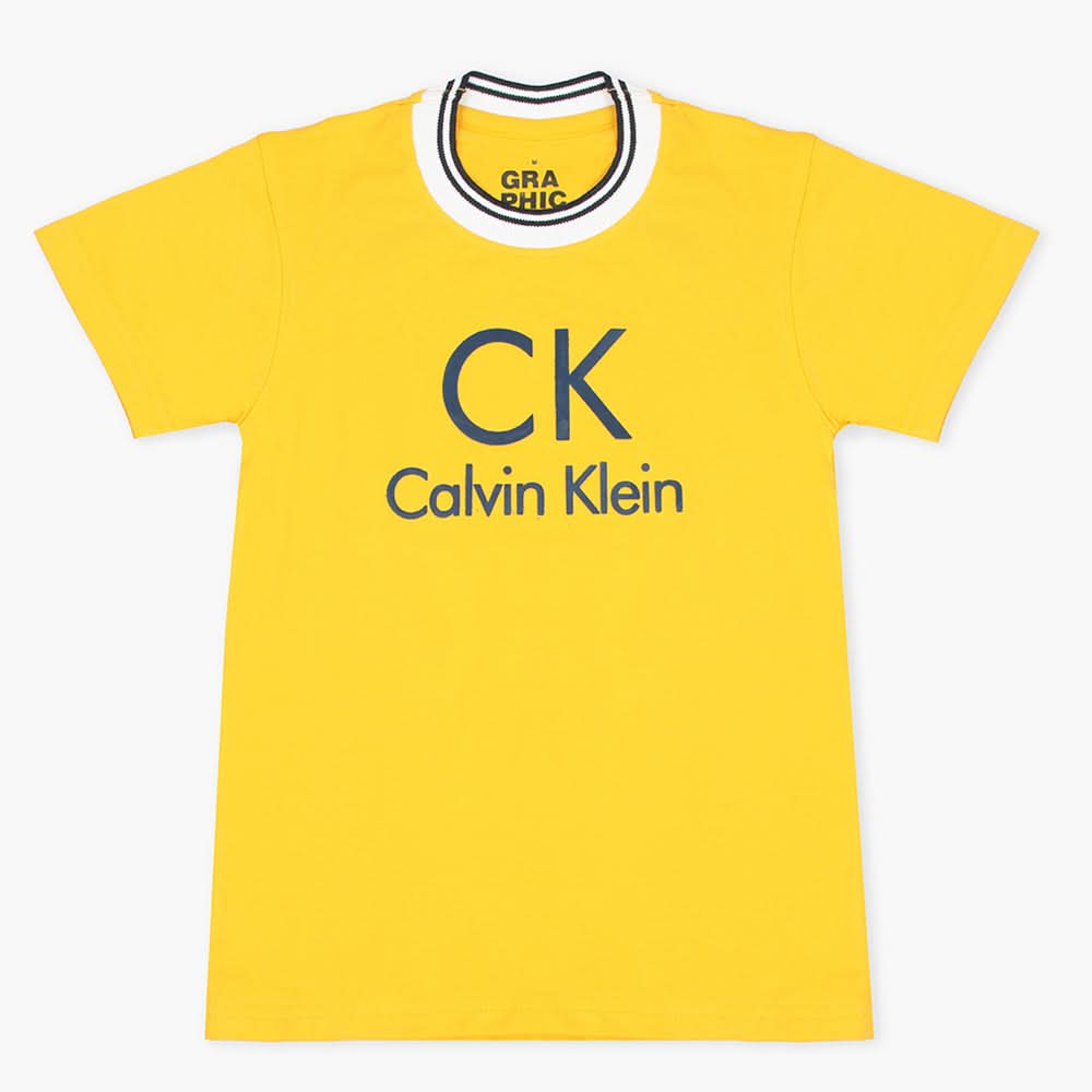 Boys Half Sleeves Polo T-Shirt - Yellow, Boys T-Shirts, Chase Value, Chase Value