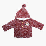 Newborn Boys Sweater - Maroon, Newborn Boys Winterwear, Chase Value, Chase Value