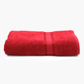 Bath Towel - Red, Bath Towels, Chase Value, Chase Value