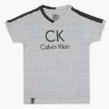 Boys Half Sleeves Polo T-Shirt - Grey, Boys T-Shirts, Chase Value, Chase Value