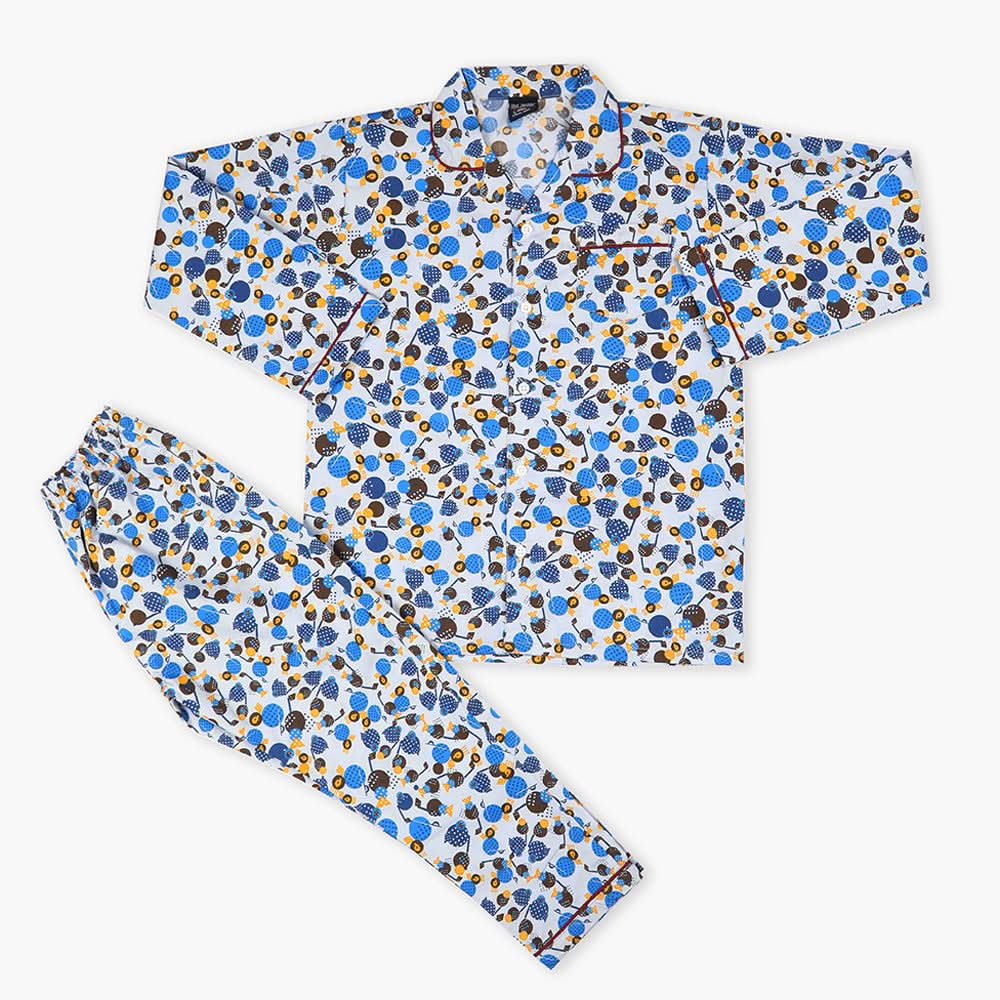 Boys Printed Sleeping suits-(AF-235-E) - Multi, Boys Sets & Suits, Chase Value, Chase Value