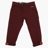 Boys Chino Pant - Maroon, Boys Pants, Chase Value, Chase Value