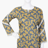 Women's Printed Shalwar Suit - Grey, Women Shalwar Suits, Chase Value, Chase Value