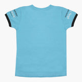 Boys Half Sleeves T-Shirt - Light Blue, Boys T-Shirts, Chase Value, Chase Value
