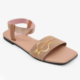 Girls Sandal - Peach, Girls Sandals, Chase Value, Chase Value