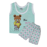 Newborn Boys Sando Suit - Blue, Newborn Boys Sets & Suits, Chase Value, Chase Value