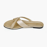Women's Slipper - Golden, Women Slippers, Chase Value, Chase Value