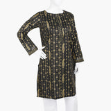 Women's Printed Kurti - Black, Women Ready Kurtis, Chase Value, Chase Value