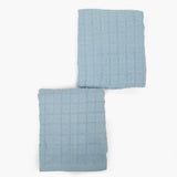 Terry Tea Towels Pack Of 2 - Light Blue, Kitchen Accessories, Chase Value, Chase Value