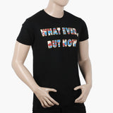 Men's Half Sleeves T-Shirt - Black, Men's T-Shirts & Polos, Chase Value, Chase Value