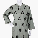 Women's Embroidered Slub 2Pcs Suit - Sea Green, Women Shalwar Suits, Chase Value, Chase Value