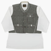 Newborn Boys Shalwar Suit With Waistcoats - White, Newborn Boys Shalwar Suits, Chase Value, Chase Value