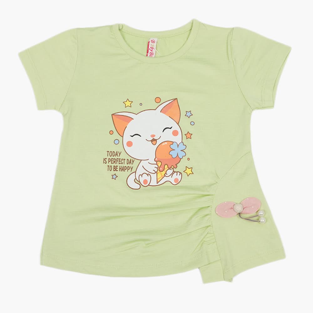 Girls Top - Light Green, Girls Tops, Chase Value, Chase Value