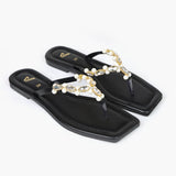 Women's Slipper - Black, Women Slippers, Chase Value, Chase Value