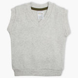 Newborn Boys Sleevesless Sweater - Off White, Newborn Boys Winterwear, Chase Value, Chase Value