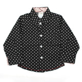 Newborn Boys Full Sleeves Shirt - Black, Newborn Boys Winterwear, Chase Value, Chase Value