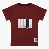 Eminent Boys Half Sleeves T-Shirt - Maroon, Boys T-Shirts, Eminent, Chase Value