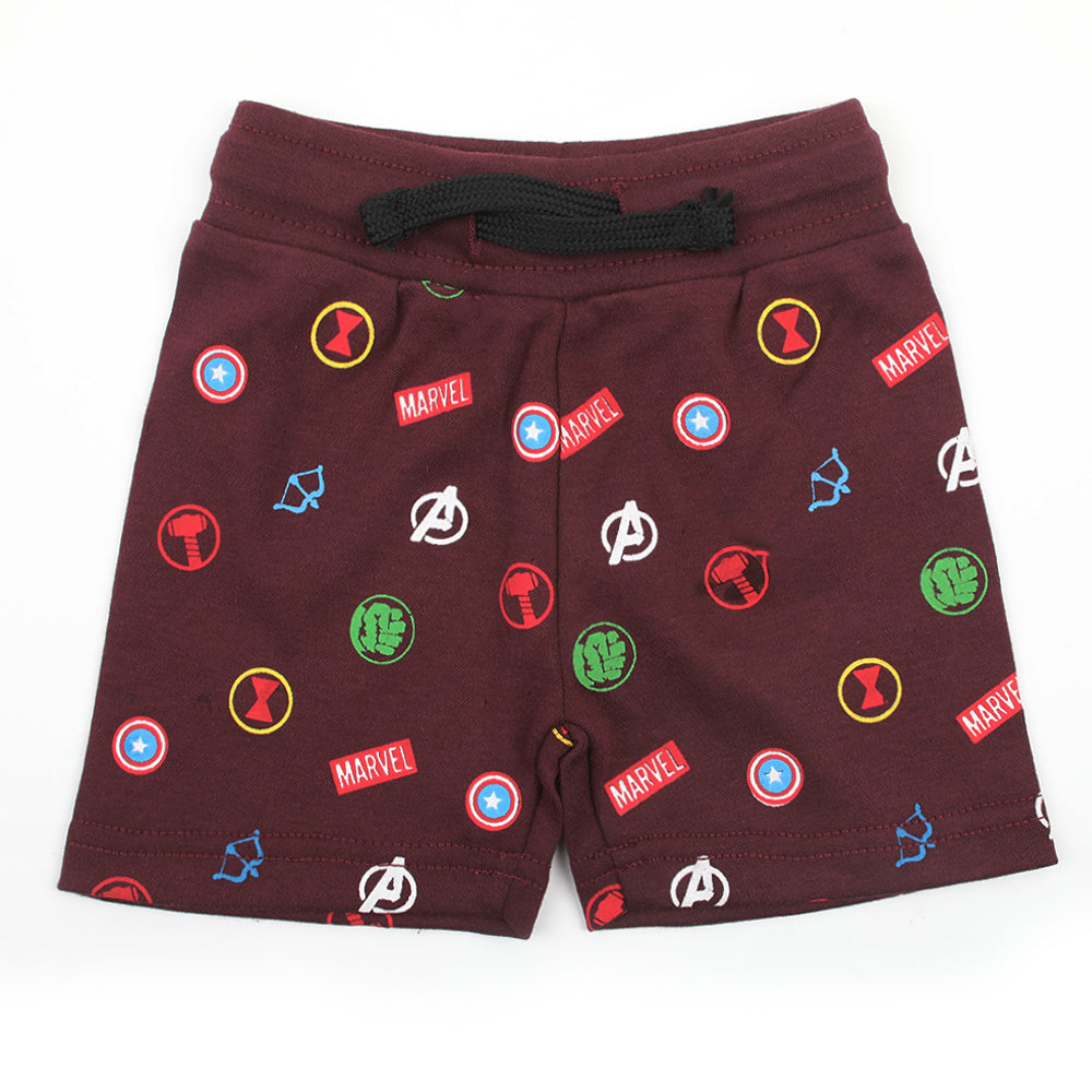 Eminent Newborn Boys Short - Maroon, Newborn Boys Shorts & Pants, Eminent, Chase Value