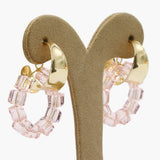 Women's Ear Hoops - Pink, Women Earrings & Tops, Chase Value, Chase Value