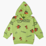 Boys Full Sleeves Hoodie T-Shirt - Green, Boys T-Shirts, Chase Value, Chase Value