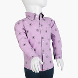 Boys Full Sleeves Shirt - Light Purple, Boys Shirts, Chase Value, Chase Value