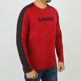 Men's Full Sleeves Round Neck T-Shirt - Maroon, Men's T-Shirts & Polos, Chase Value, Chase Value