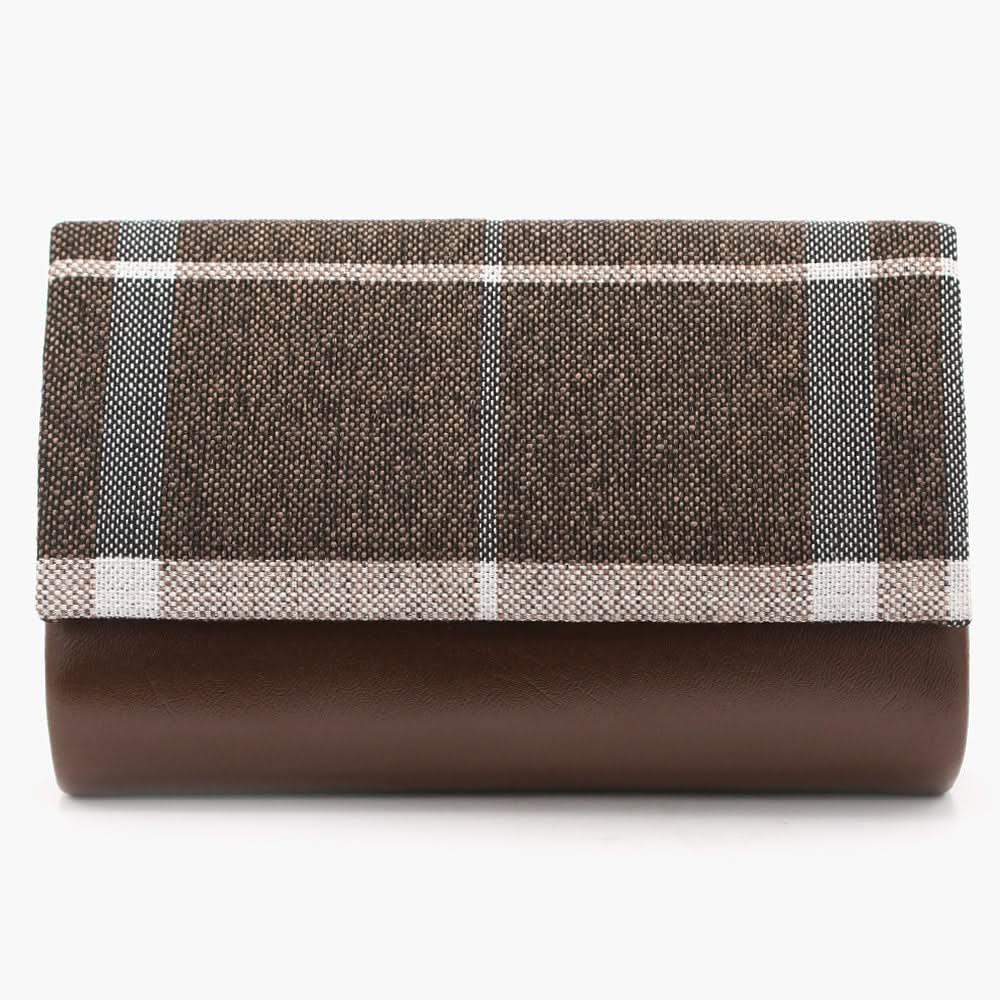 Women's Clutch - Dark Brown, Women Clutches, Chase Value, Chase Value