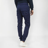 Men's Cotton Cargo Pant - Navy Blue, Men's Casual Pants & Jeans, Chase Value, Chase Value