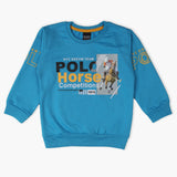Boys Full Sleeves T-Shirt - Blue, Boys T-Shirts, Chase Value, Chase Value