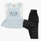 Newborn Girls Full Sleeves Suit - Light Blue, Newborn Girls Winterwear, Chase Value, Chase Value