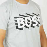 Men's Half Sleeves Printed T-Shirt - Grey, Men's T-Shirts & Polos, Chase Value, Chase Value