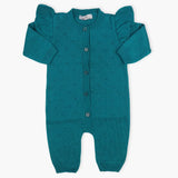 Newborn Girls Romper - Turquoise, Newborn Girls Rompers, Chase Value, Chase Value