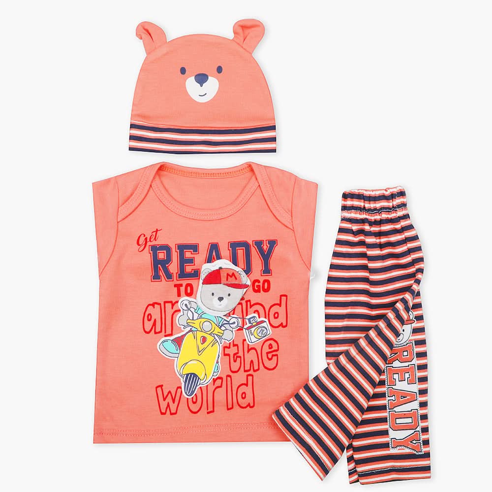 Newborn Boys Suits - Peach, Newborn Boys Sets & Suits, Chase Value, Chase Value