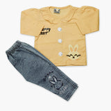 Newborn Girls Full Sleeves Suit - Pech, Newborn Girls Winterwear, Chase Value, Chase Value