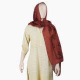 Women's Scarf - Dark Brown, Women Shawls & Scarves, Chase Value, Chase Value
