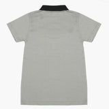Boys Half Sleeves Polo T-Shirt - Light Grey, Boys T-Shirts, Chase Value, Chase Value