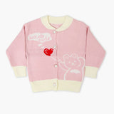 Newborn Girls Sweater - Light Pink, Newborn Girls Winterwear, Chase Value, Chase Value