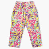 Girls Printed Pant - Multi Color, Girls Pants & Capri, Chase Value, Chase Value