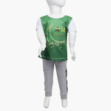 Girls Azadi T-Shirt - Green, Girls T-Shirts, Chase Value, Chase Value