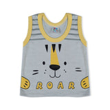 Newborn Boys Sando Suit - Grey, Newborn Boys Sets & Suits, Chase Value, Chase Value