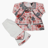 Newborn Girls Full Sleeves Suit - Pink, Newborn Girls Winterwear, Chase Value, Chase Value