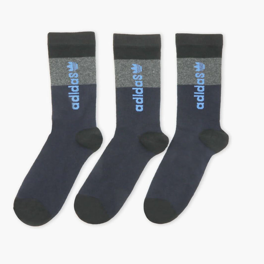 Men's Lycra Sock Pack of 3 - Navy Blue, Men's Socks, Chase Value, Chase Value