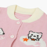 Newborn Girls Sweater - Tea Pink, Newborn Girls Winterwear, Chase Value, Chase Value