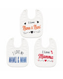 Valuables Newborn Baby Bibs - Large