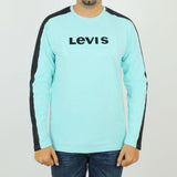 Men's Full Sleeves Round Neck T-Shirt - Cyan, Men's T-Shirts & Polos, Chase Value, Chase Value