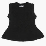 Newborn Girls Sweater - Black, Newborn Girls Winterwear, Chase Value, Chase Value