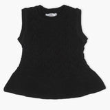 Newborn Girls Sweater - Black, Newborn Girls Winterwear, Chase Value, Chase Value